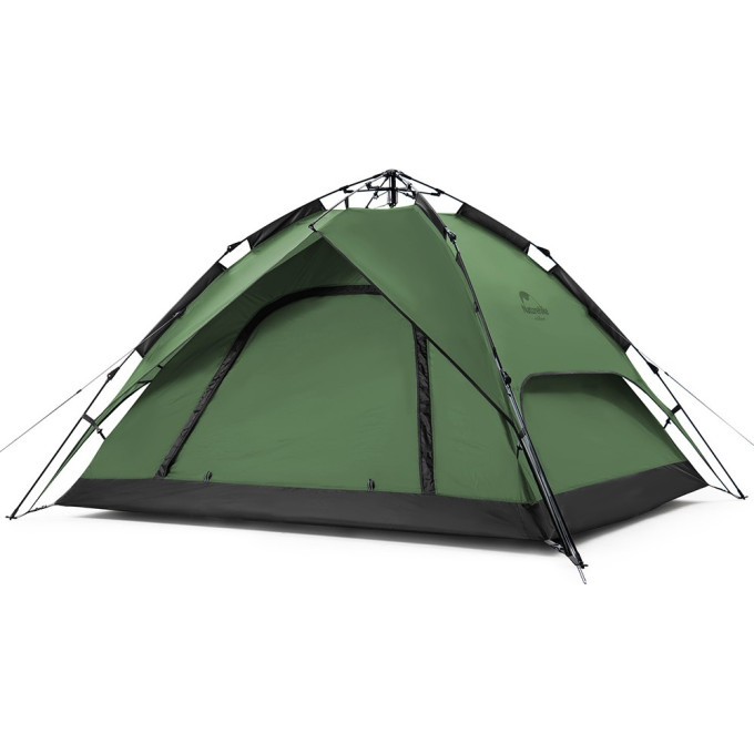 Палатка автоматическая NATUREHIKE NH21ZP008, четырехместная, зеленая 6976023920660